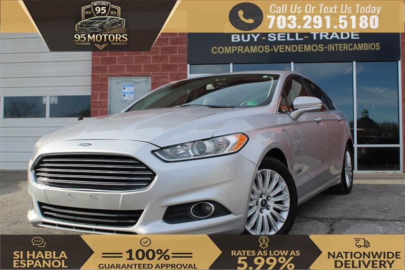 Silver 2014 Ford Fusion Energi SE Sedan Front-Wheel Drive Automatic