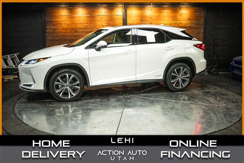 White 2022 Lexus RX Hybrid 450h AWD SUV / Crossover All-Wheel Drive Automatic
