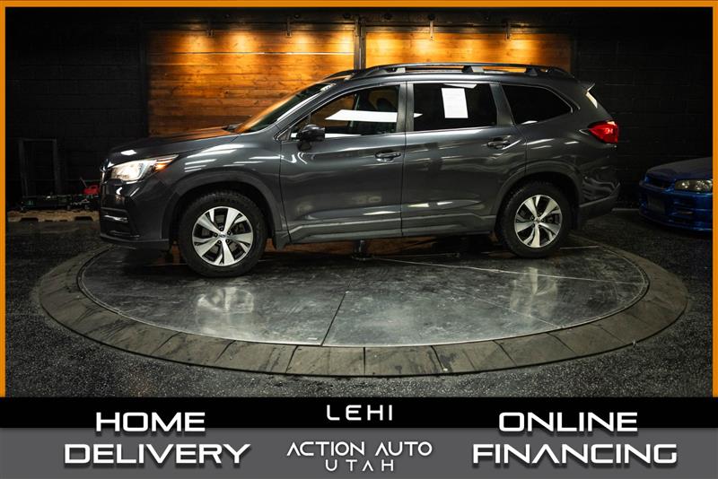 Gray 2019 Subaru Ascent Premium 8-Passenger AWD SUV / Crossover All-Wheel Drive Automatic
