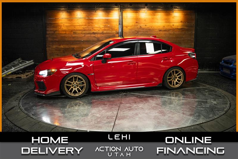 Red 2021 Subaru WRX Premium AWD Sedan All-Wheel Drive Manual