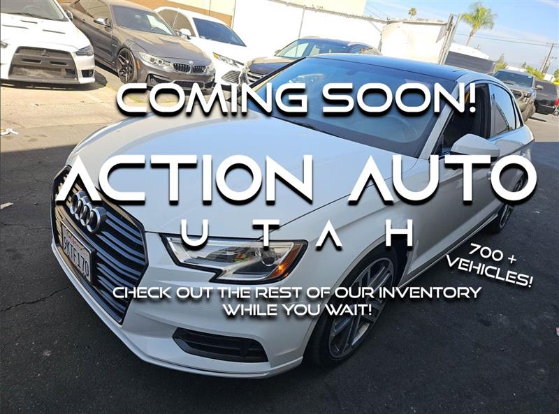 White 2019 Audi A3 Titanium Premium 40 TFSI Sedan FWD Sedan Front-Wheel Drive Automatic