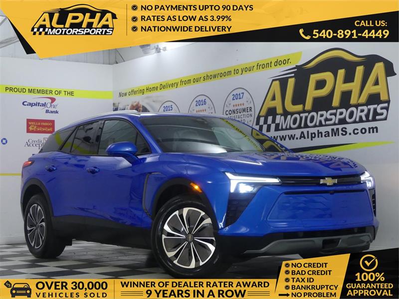 Blue 2025 Chevrolet Blazer EV LT eAWD SUV / Crossover All-Wheel Drive Automatic