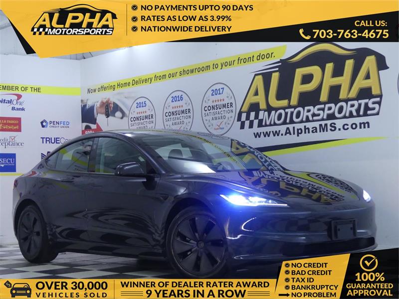 Gray 2024 Tesla Model 3 Automatic