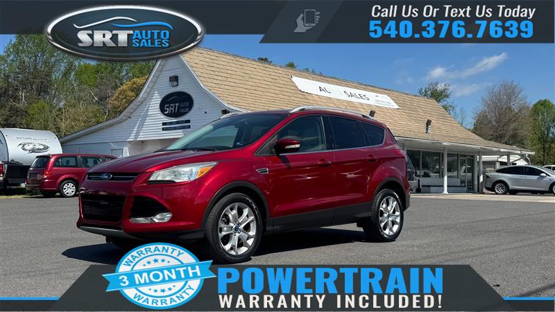 Red 2014 Ford Escape Titanium FWD SUV / Crossover Front-Wheel Drive Automatic