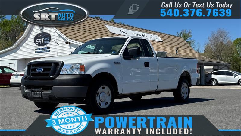 White 2005 Ford F-150 STX Pickup Truck Rear-Wheel Drive Automatic