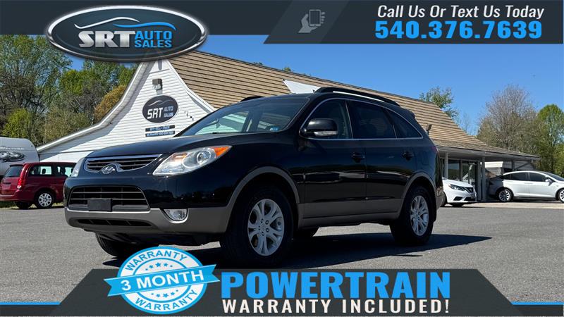 Black 2012 Hyundai Veracruz GLS SUV / Crossover Front-Wheel Drive Automatic