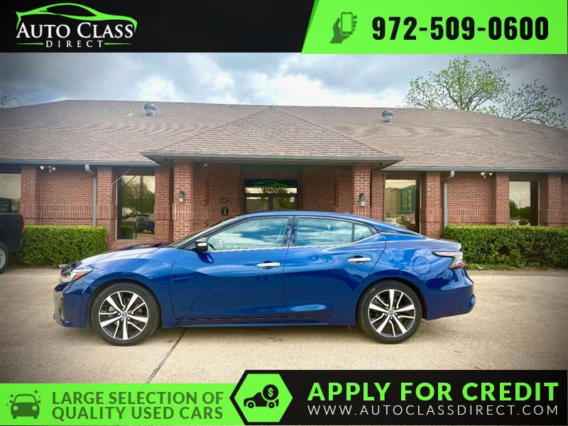 Blue 2022 Nissan Maxima SV FWD Sedan Front-Wheel Drive Automatic