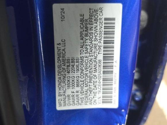 2025 ACURA INTEGRA W/A-SPEC PACKAGE