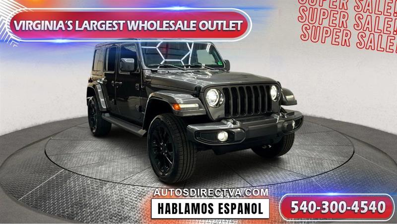 2021 JEEP WRANGLER UNLIMITED SAHARA HIGH ALTITUDE