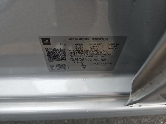 2019 CHEVROLET SILVERADO 1500 LTZ