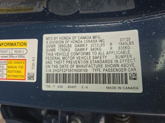 2026 HONDA CIVIC SPORT