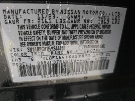 2024 NISSAN SENTRA SV