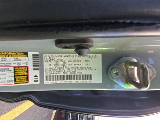 2019 TOYOTA TACOMA TRD OFF RD 4X4 DOUBLE CAB