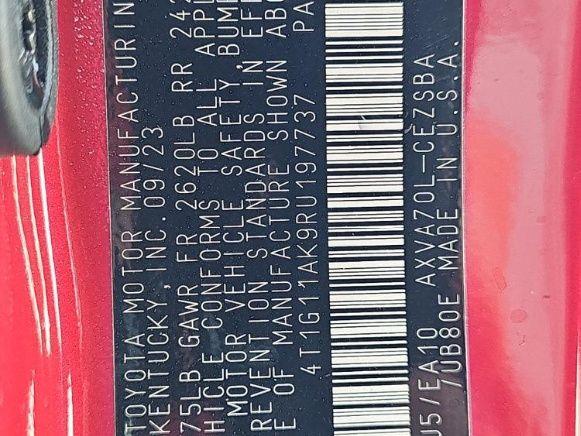 2024 TOYOTA CAMRY SE