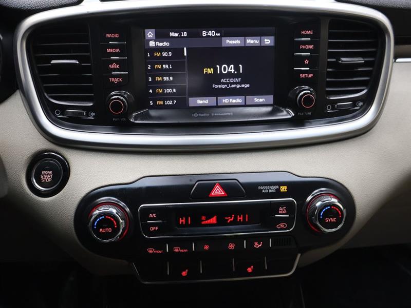 2019 KIA SORENTO EX V6