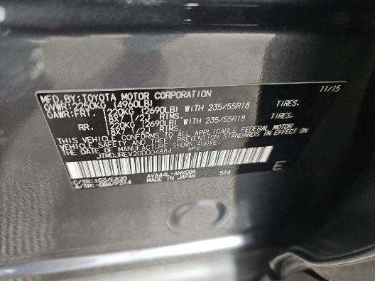 2016 TOYOTA RAV4 HYBRID Limited