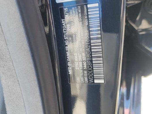 2016 MERCEDES-BENZ S-CLASS S 550