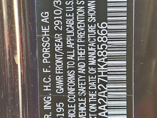 2017 PORSCHE CAYENNE 