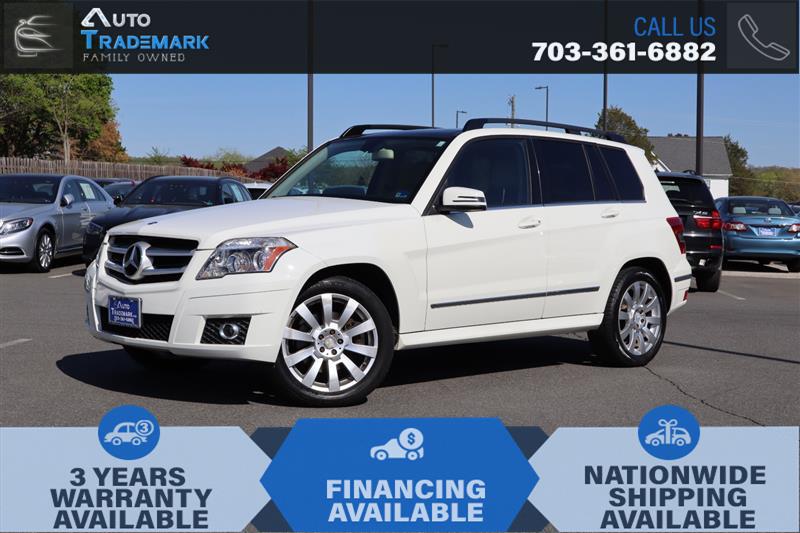 White 2012 Mercedes-Benz GLK 350 4MATIC SUV / Crossover All-Wheel Drive Automatic
