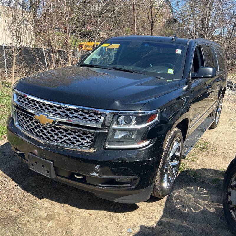 Black 2019 Chevrolet Suburban 1500 LT 4WD SUV / Crossover Four-Wheel Drive Automatic