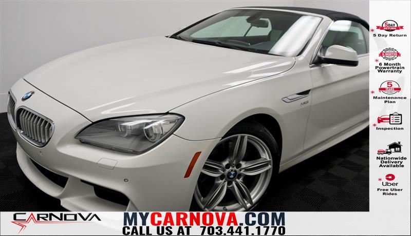 2012 BMW 6 Series 650i xDrive Convertible AWD