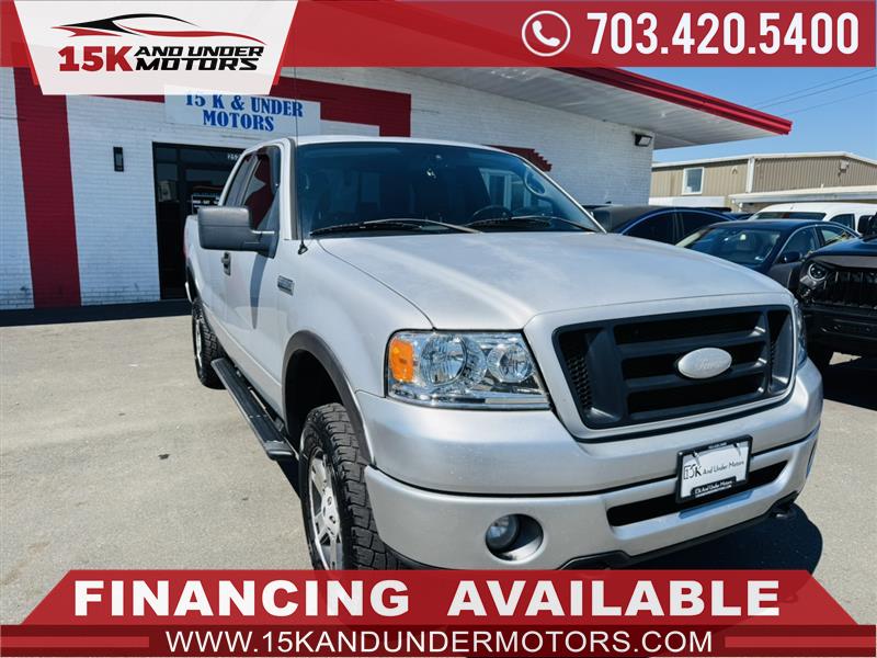 2007 Ford F-150 FX4 SuperCab Short Bed Pickup Truck Four-Wheel Drive Automatic
