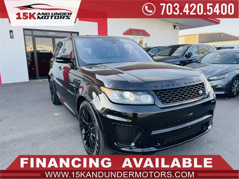 2016 LAND ROVER RANGE ROVER SPORT V8 SVR