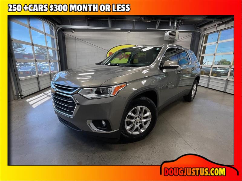 Brown 2018 Chevrolet Traverse LT Cloth FWD SUV / Crossover Front-Wheel Drive Automatic