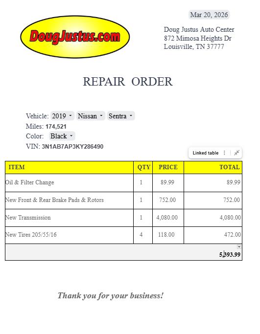 2019 NISSAN SENTRA SV