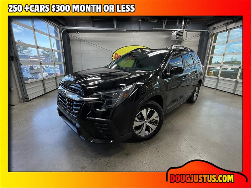 Black 2024 Subaru Ascent Premium 7-Passenger AWD SUV / Crossover All-Wheel Drive Automatic