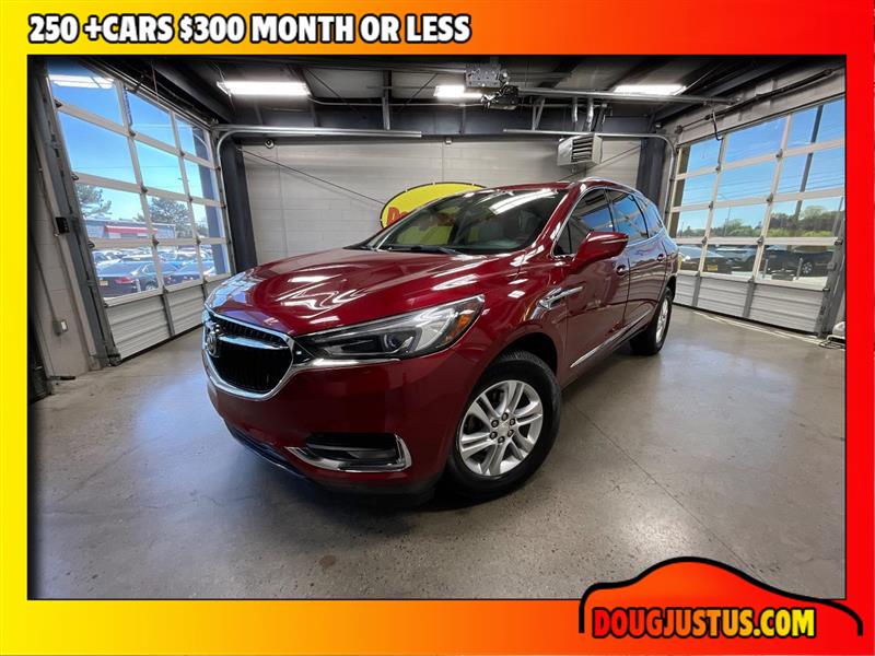 Red 2018 Buick Enclave Premium FWD SUV / Crossover Front-Wheel Drive Automatic