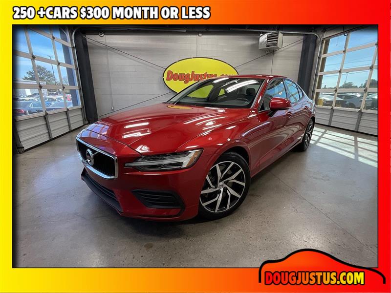 Red 2020 Volvo S60 T6 Momentum AWD Sedan All-Wheel Drive Automatic