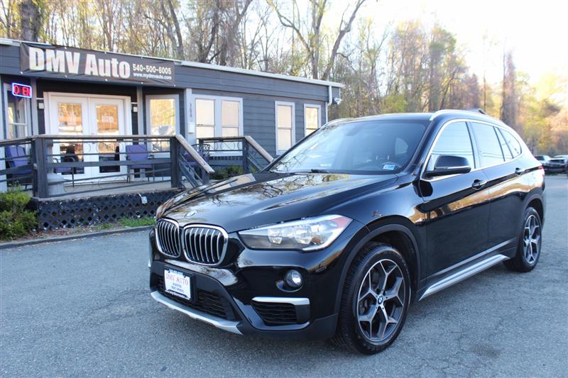 Black 2018 BMW X1 xDrive28i AWD SUV / Crossover All-Wheel Drive Automatic