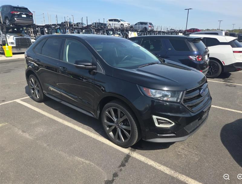 Black 2016 Ford Edge Sport AWD SUV / Crossover All-Wheel Drive Automatic