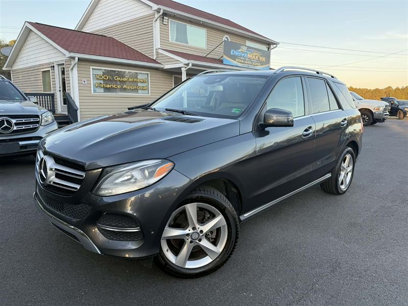 Gray 2016 Mercedes-Benz GLE 350 4MATIC SUV / Crossover All-Wheel Drive Automatic