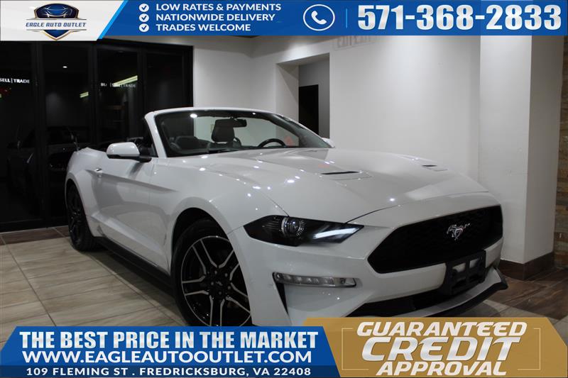 2018 FORD MUSTANG ECOBOOST PREMIUM CONVERTIBLE