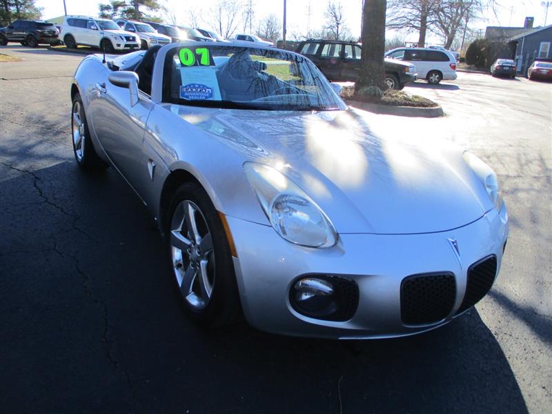 Silver Ice 2007 Pontiac Solstice GXP Convertible Rear-Wheel Drive Automatic