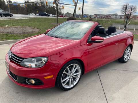 Red 2014 Volkswagen Eos Convertible Automatic