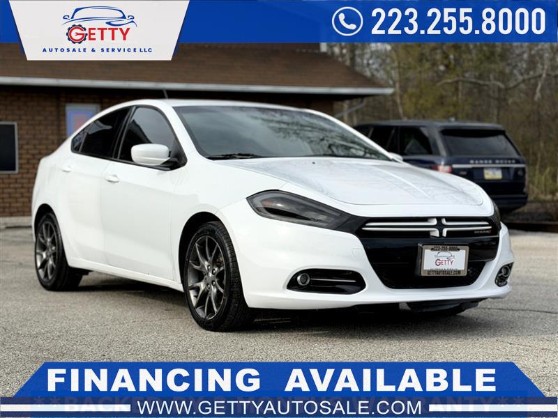 White 2013 Dodge Dart Rallye FWD Sedan Front-Wheel Drive