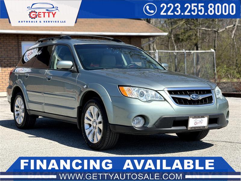 Green 2009 Subaru Outback 2.5i Limited Wagon All-Wheel Drive Automatic