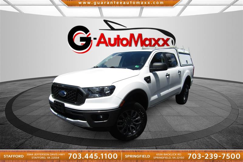 Oxford White 2021 Ford Ranger XLT SuperCrew RWD Pickup Truck 4X2 Automatic