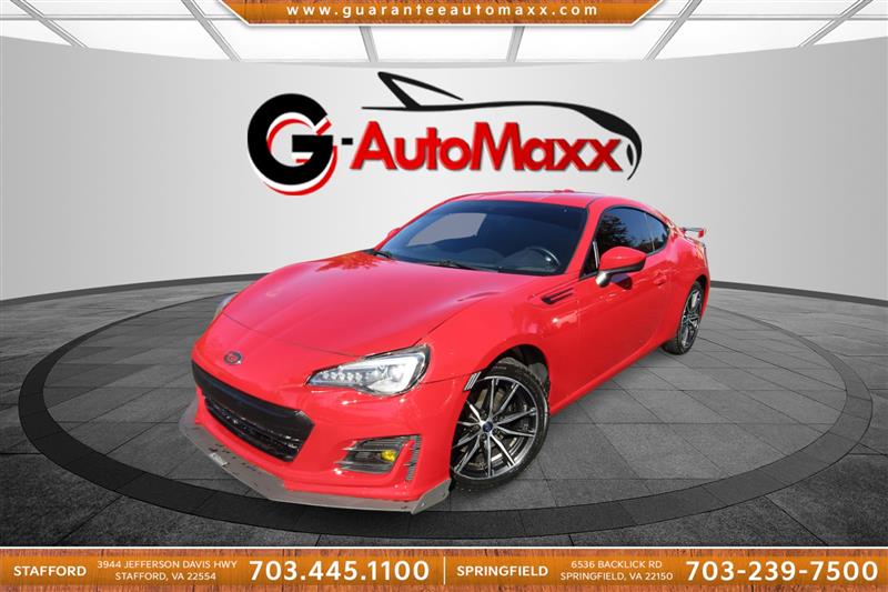 Pure Red 2018 Subaru BRZ Limited RWD Coupe Rear-Wheel Drive 6-Speed Manual