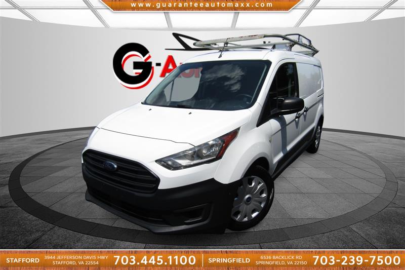Frozen White 2020 Ford Transit Connect Cargo XL LWB FWD with Rear Cargo Doors Van Front-Wheel Drive Automatic