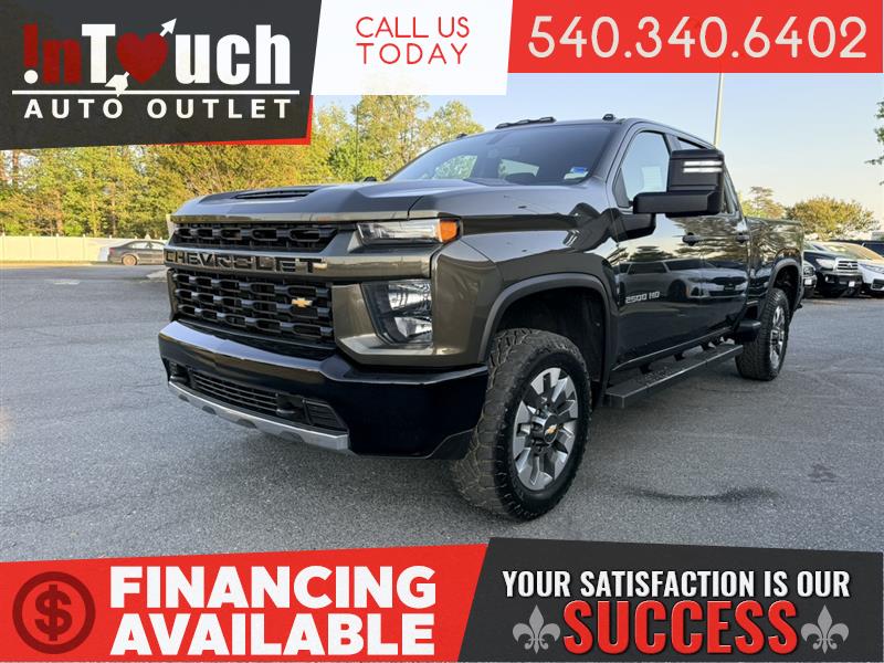 2022 CHEVROLET SILVERADO 2500HD CUSTOM CREW CAB 4WD W/CONVENIENCE PACKAGE