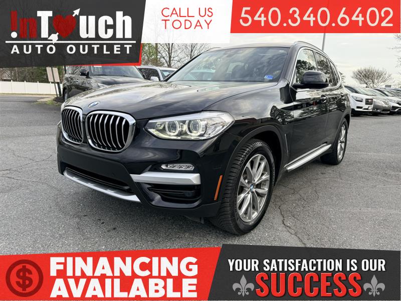 2019 BMW X3 xDrive30i AWD W/PREMIUM PACKAGE NAVIGATION & MOONROOF