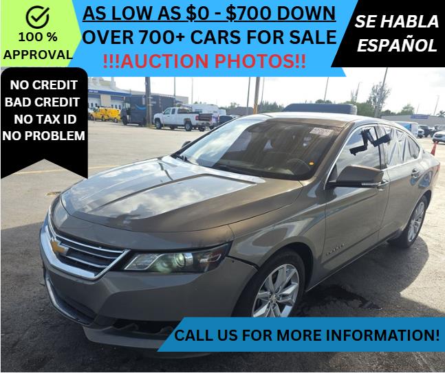 Brown 2017 Chevrolet Impala LT FWD Sedan Front-Wheel Drive Automatic