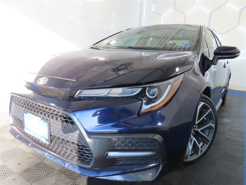 Blue 2021 Toyota Corolla SE FWD Sedan Front-Wheel Drive Automatic