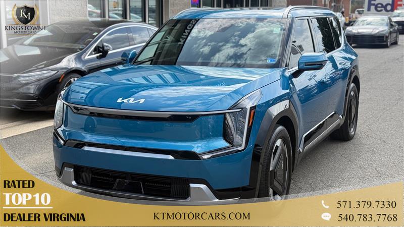 Ocean Blue 2024 Kia EV9 Land AWD SUV / Crossover All-Wheel Drive Automatic