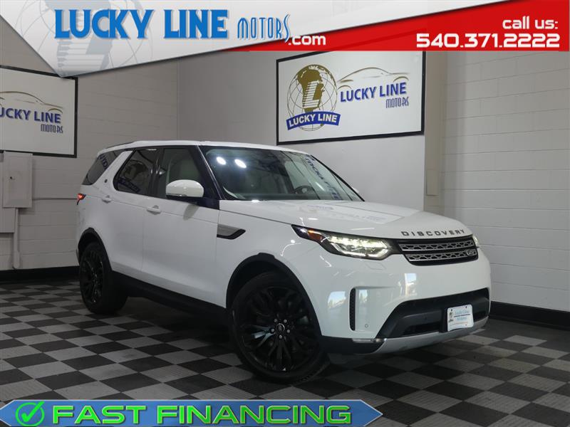 White 2017 Land Rover Discovery HSE AWD SUV / Crossover All-Wheel Drive Automatic
