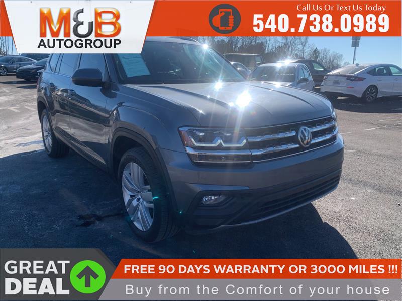 2019 VOLKSWAGEN ATLAS 3.6L V6 SE W/TECHNOLOGY